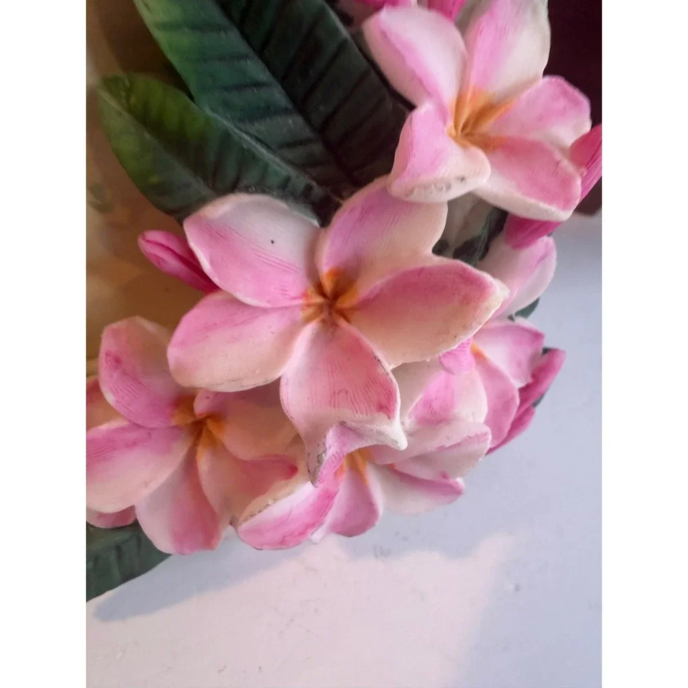 Vintage Hawaii Picture Frame Set Aloha Turtle Plumeria Maui Souvenir Frames
